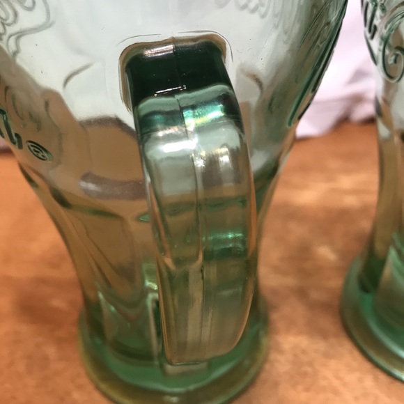 Vintage Heavy Duty COCA COLA handled glasses - Picture 6 of 9